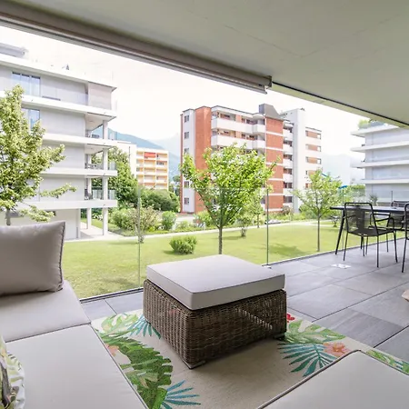 Parco By Quokka 360 - With Large Terrace Near Lido Appartement Locarno